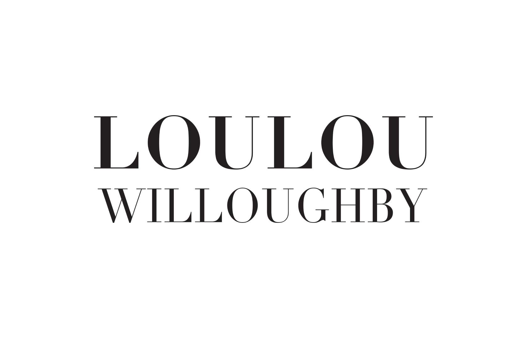 LOULOU WILLOUGHBYのロゴ