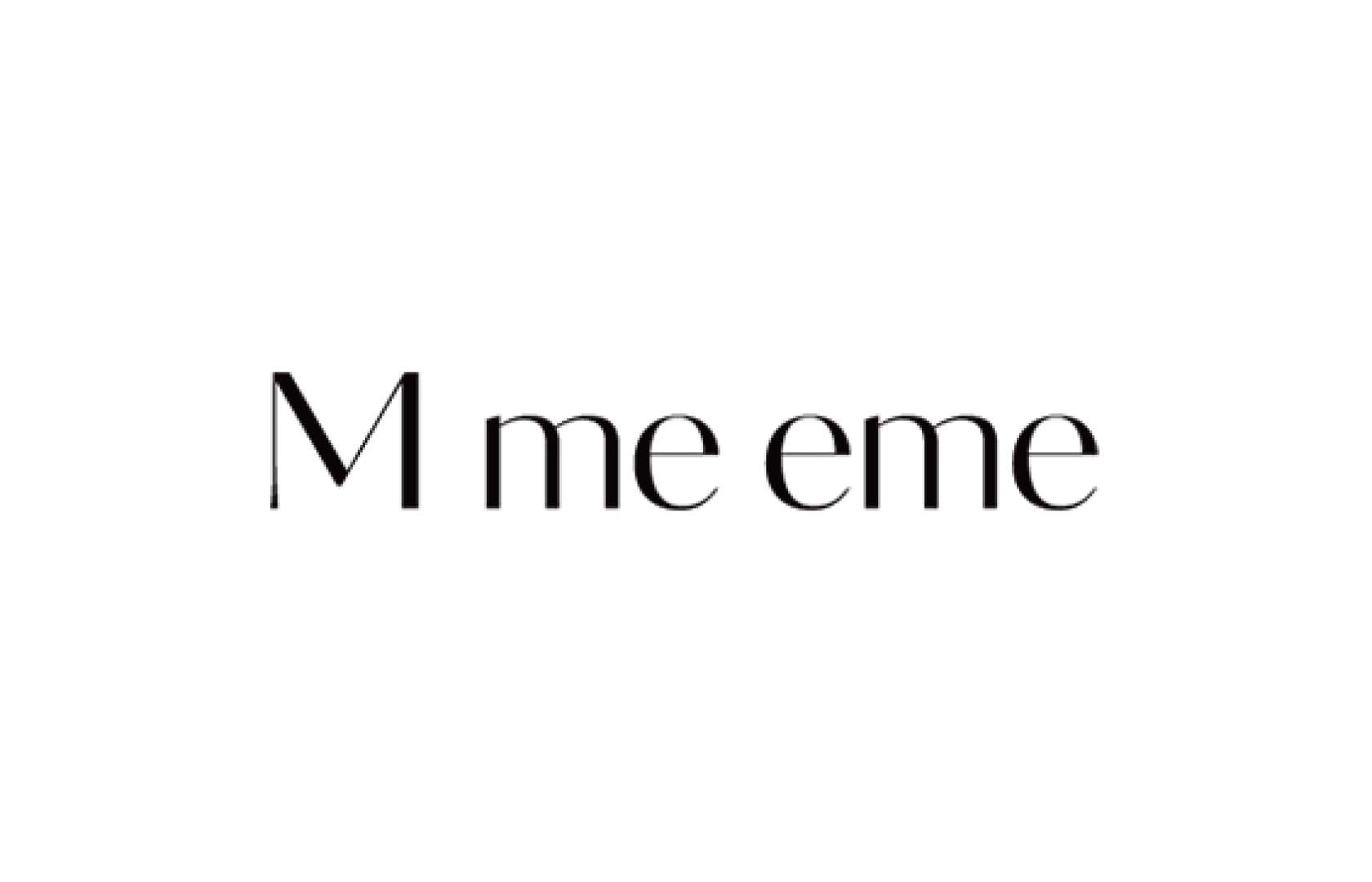 M me emeのロゴ