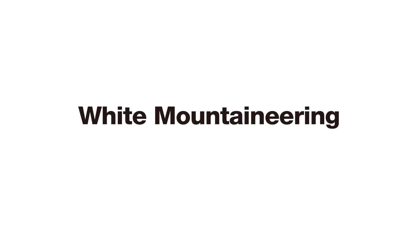 White Mountaineeringの求人画像