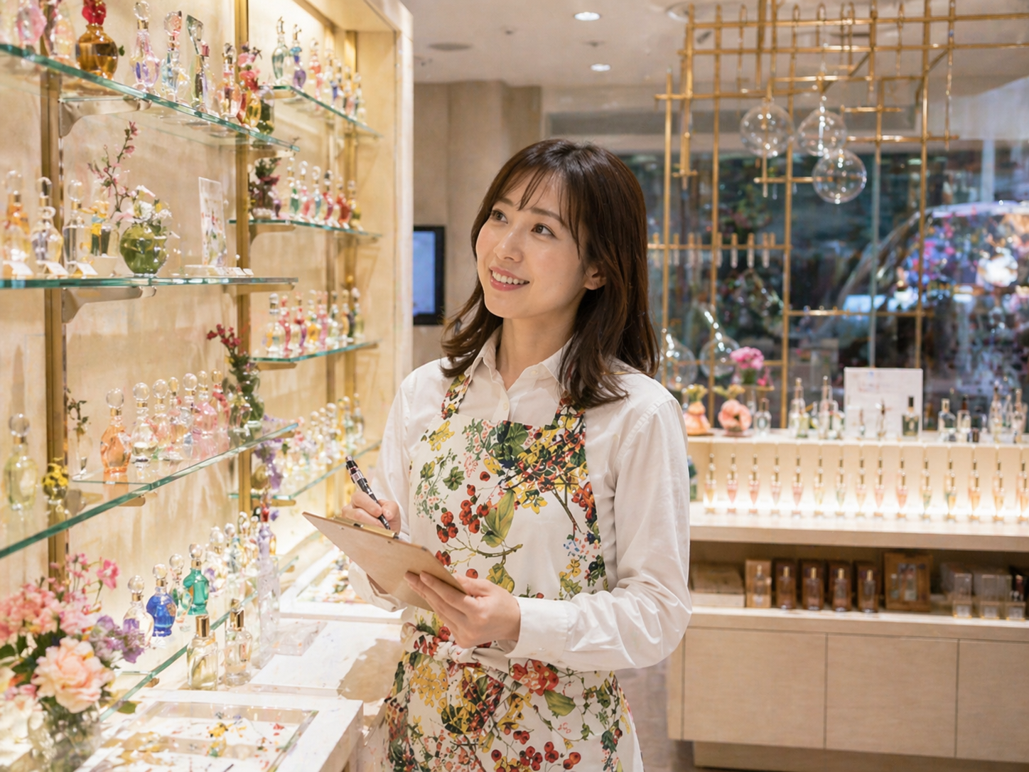 【レア求人！】フレグランス販売/土日祝勤務週2日～/接客販売のプロ募集【名古屋】の求人画像